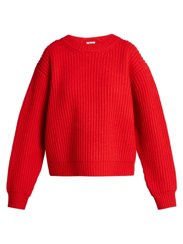 Oversized wool-knit sweater | Acne Studios | MATCHESFASHION.COM US