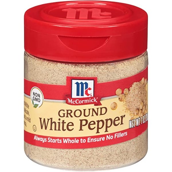 Ground White Pepper, 1 oz