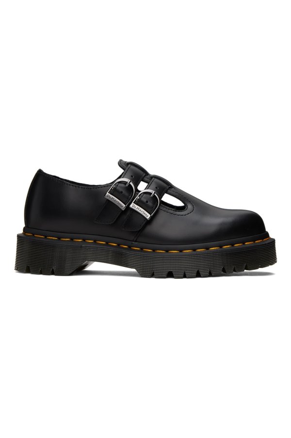 Black 8065 II Bex Mary Jane Loafers