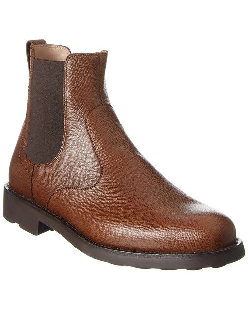 Salvatore Ferragamo Chelsea Leather Boot