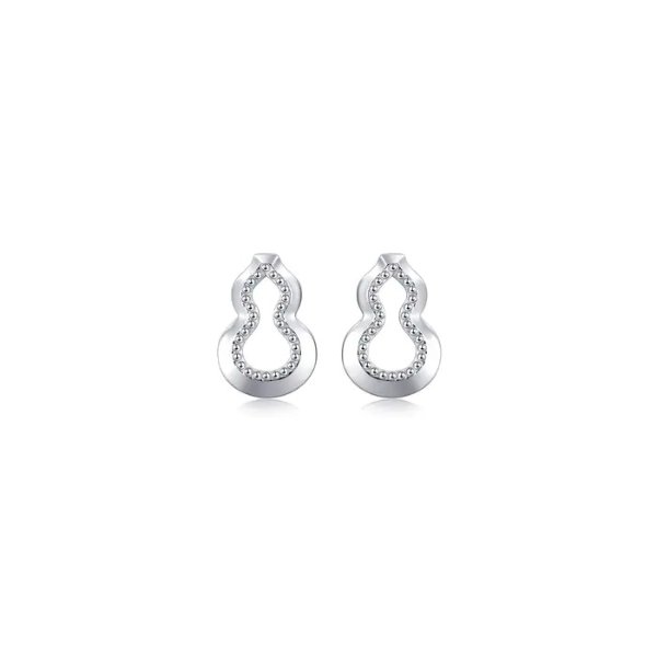 Cultural Blessings 'Daily Bliss' 950 Platinum Earrings | Chow Sang Sang Jewellery eShop