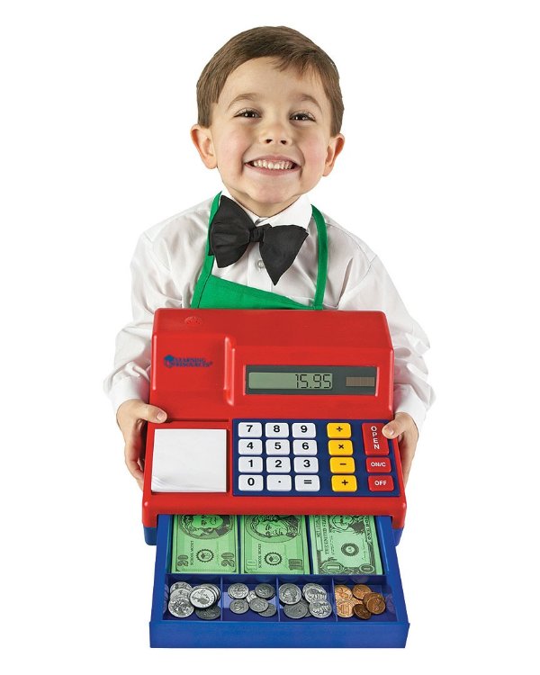 Learning Resources "Pretend & Play" Calculator Cash Register