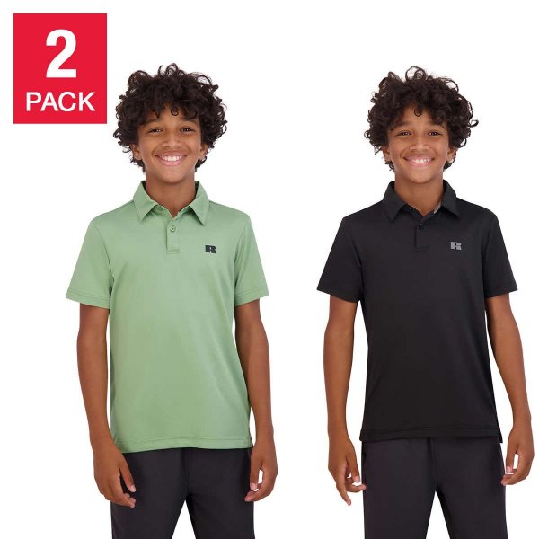 Youth 2-pack Performance Polo