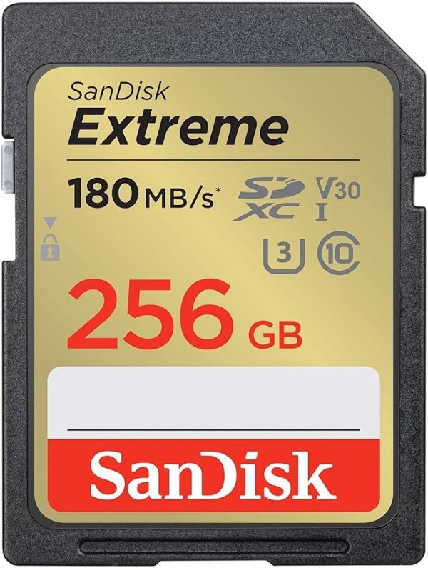 256GB Extreme SD卡