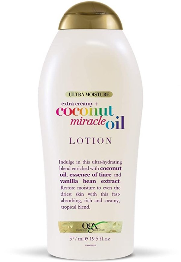 Amazon OGX Extra Creamy + Coconut Miracle Oil Ultra Moisture Lotion