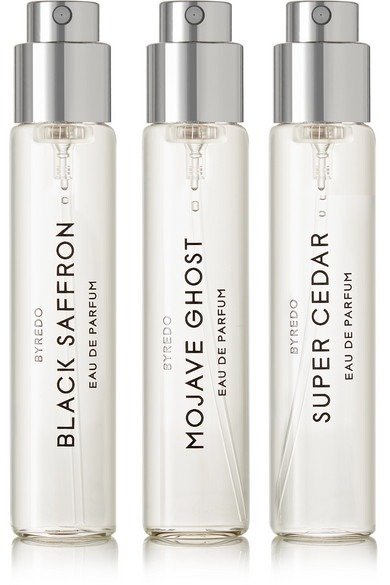 La Selection Boisee Set Eau de Parfum - Mojave Ghost, Super Cedar & Black Saffron, 3 x 12ml