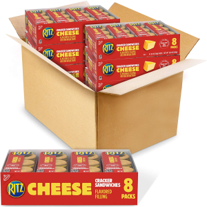Sandwich Crackers, Cheese, 64.8 Ounce (Pack of 48)