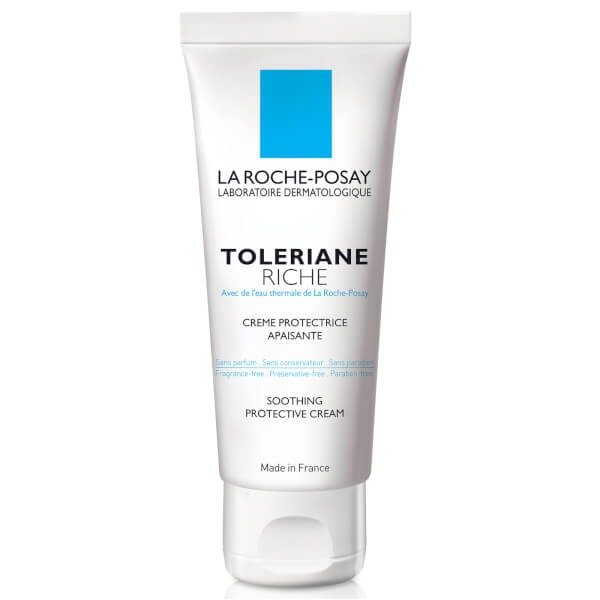 Toleriane Riche Daily Soothing Nourishing Face Cream for Sensitive Skin, 1.35 Fl. Oz.