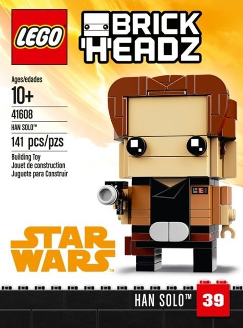 BrickHeadz Han Solo Building Set 41608
