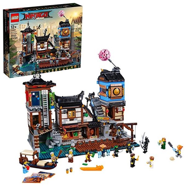 THE LEGO NINJAGO MOVIE NINJAGO City Docks 70657 Building Kit (3553 Piece)