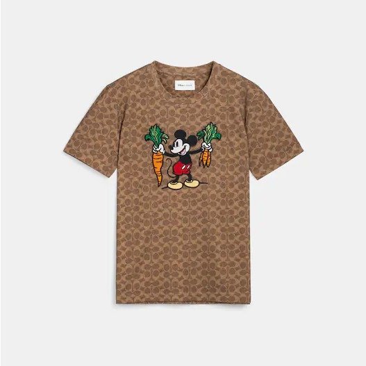 Disney X Coach Signature T Shirt