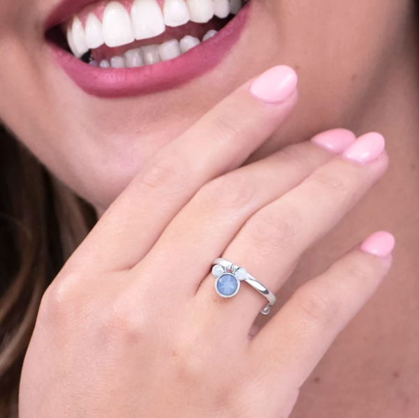 Swarovski 水晶镶嵌 米奇造型戒指
