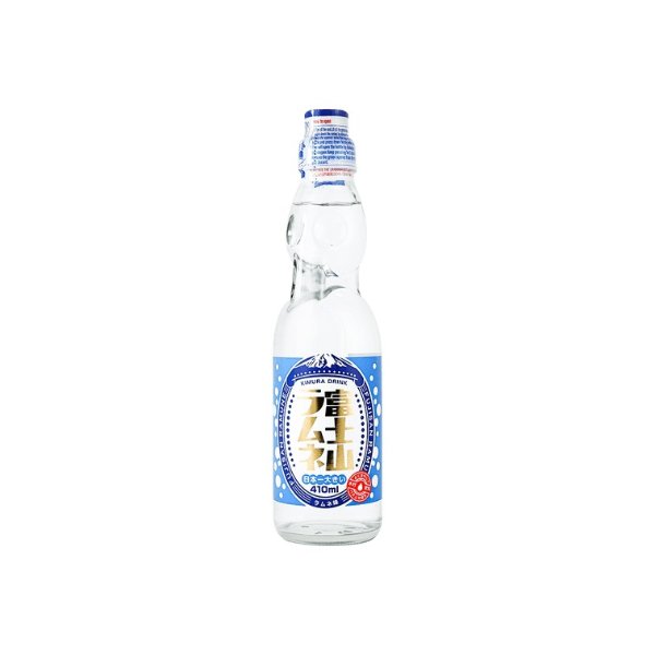 KIMURA DRINK Mt. Fuji Ramune Soda - Big Bottle, 13.86fl oz