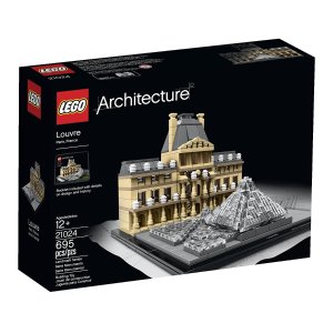 LEGO Architecture 乐高建筑系列之卢浮宫 21024