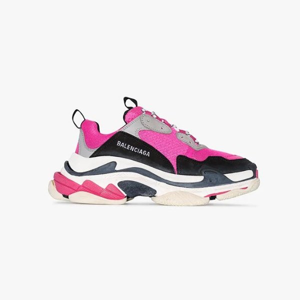 Pink Triple S sneakers