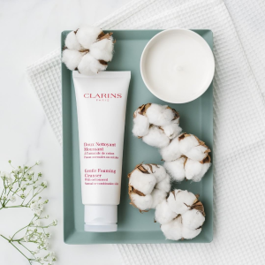 Gentle Foaming Cleanser with Cottonseed @ Clarins