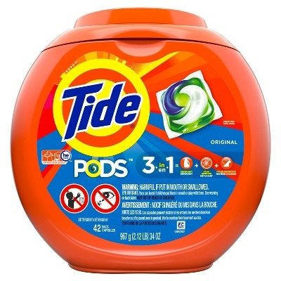 Pods Laundry Detergent Pacs Original