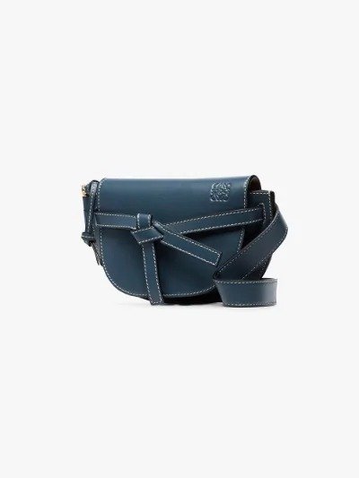 blue Gate mini leather belt bag