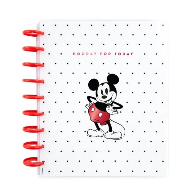 Mickey Mouse Hooray For Today Classic Vertical Happy Planner - 12 Months