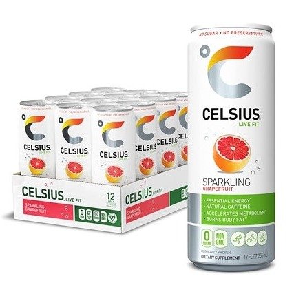 CELSIUS 能量饮料 西柚口味12oz 12罐