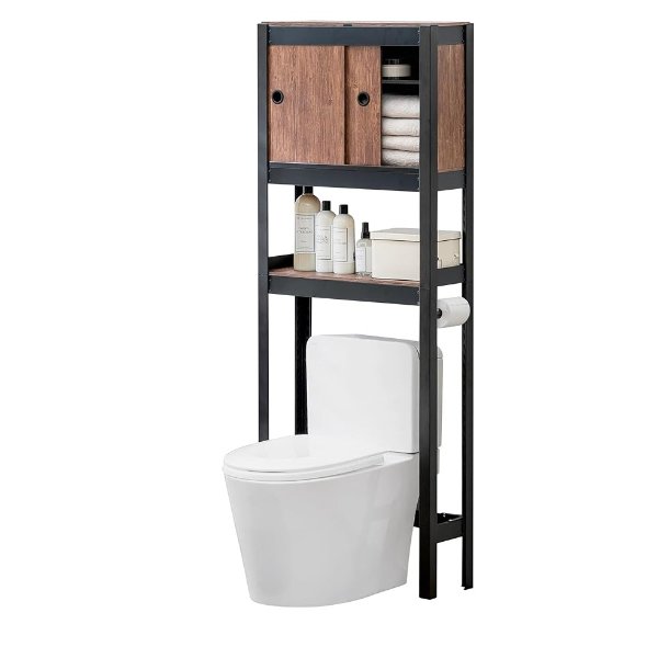 HOMEDANT House Over The Toilet Storage Cabinet