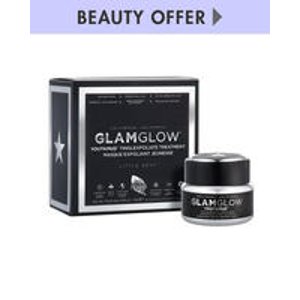 with Any $69 Glamglow Purchase + FREE Tote and Samples with $125 Beauty Purchase @ Neiman Marcus
