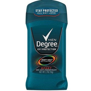 Degree Men Original Protection Antiperspirant Deodorant, Cool Rush, 2.7 oz, Pack of 6