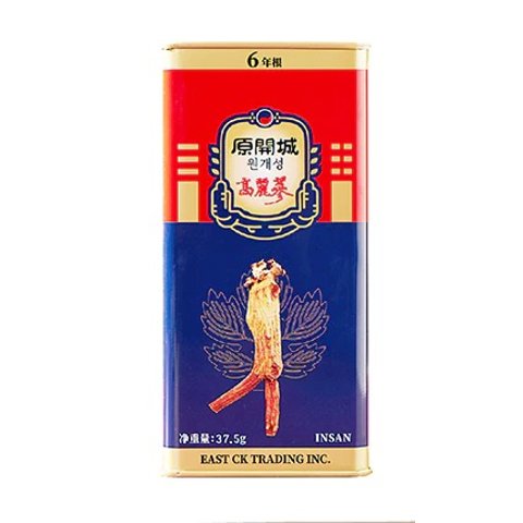  韩国原开城红参高丽参6年老参 37.5g