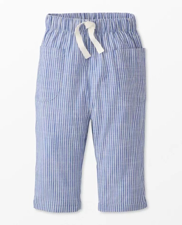 Baby Striped Slub Pants