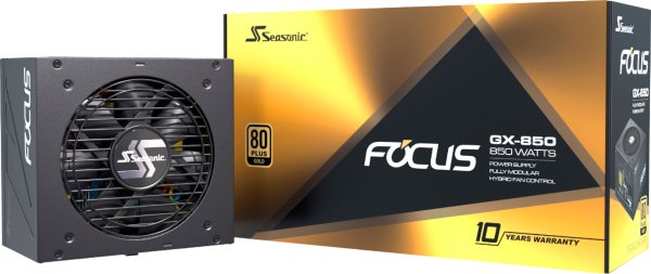 Seasonic FOCUS GX-850 850W 80+金牌 全模组电源