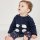 Barney Artwork Knitted Sweater Up To 1 Month - 24 Months