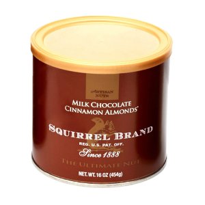 Squirrel Brand牛奶巧克力肉桂杏仁 16 ounces