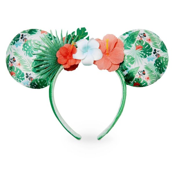 Mickey and Minnie Mouse Tropical Ear Headband | shopDisney