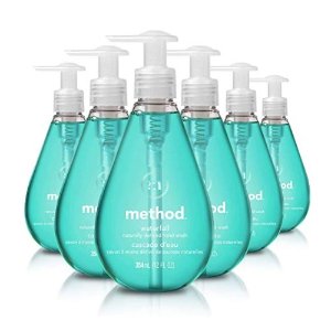 Amazon Method Gel Hand Soap, Waterfall, 12 Fl. Oz (Pack of 6)