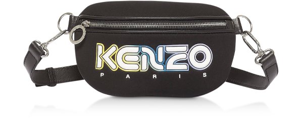 Black Neoprene Kombo Belt Bag