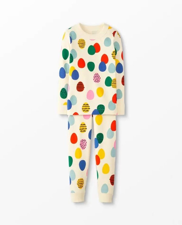 Easter Long John Pajama Set
