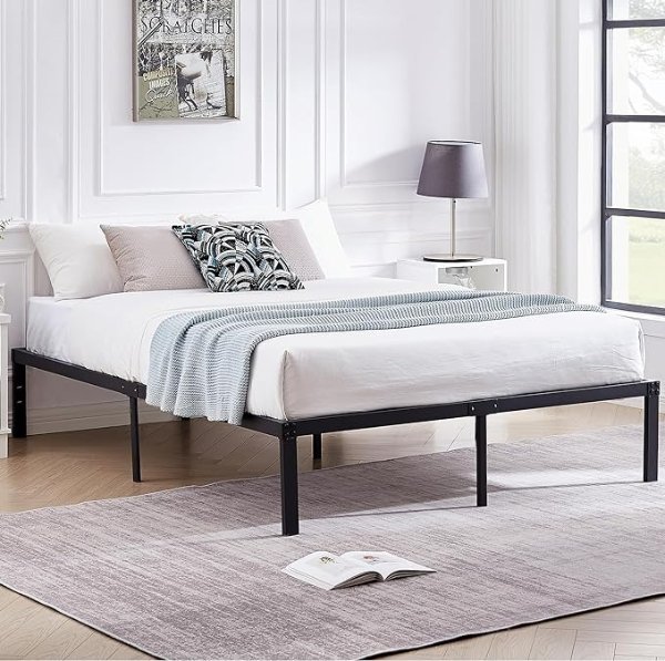 Queen Size Bed Frame,Modern