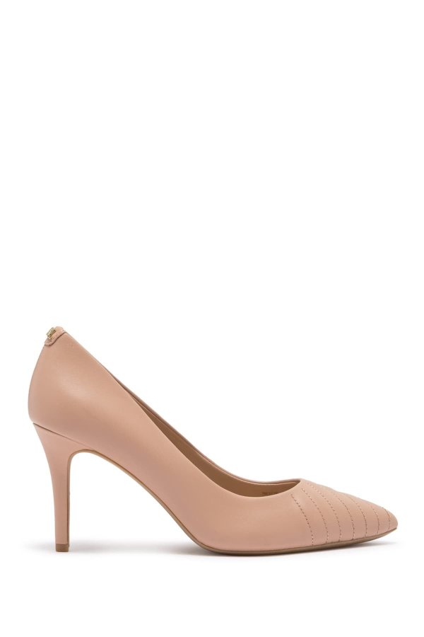 Roulle Quilted Pointed Toe Pump