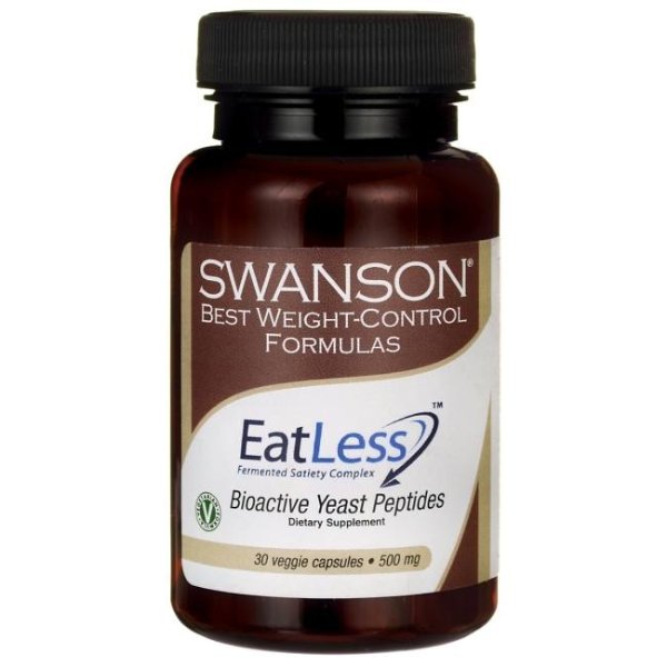 EatLess Fermented Satiety Complex 500 mg 30 Veg Caps - Swanson Health Products