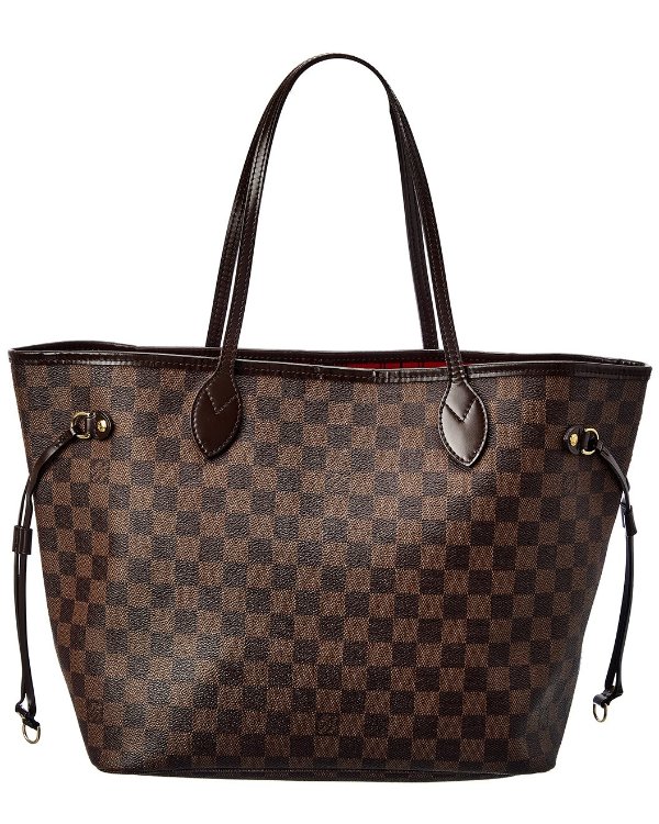 Damier Ebene Canvas Neverfull MM (Authentic Pre-Owned)