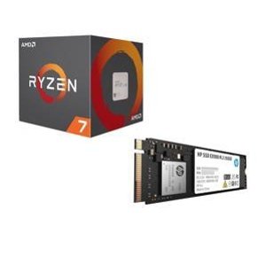 AMD RYZEN 7 2700 + HP EX900 M.2 250GB NVMe SSD