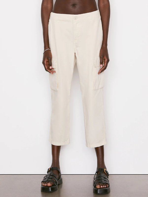 Relaxed Utility Pant -- Washed Flax
