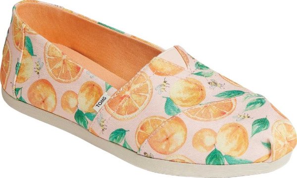Women's TOMS Alpargata 3.0 Sunkissed Oranges Slip On Shoe