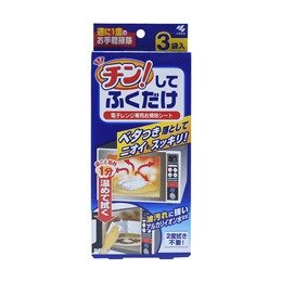 KOBAYASHI 小林制药||微波炉清洗纸巾||3片 | 亚米