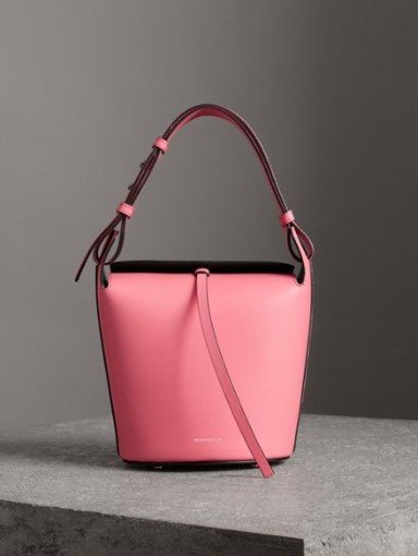 The Small Leather Bucket Bag