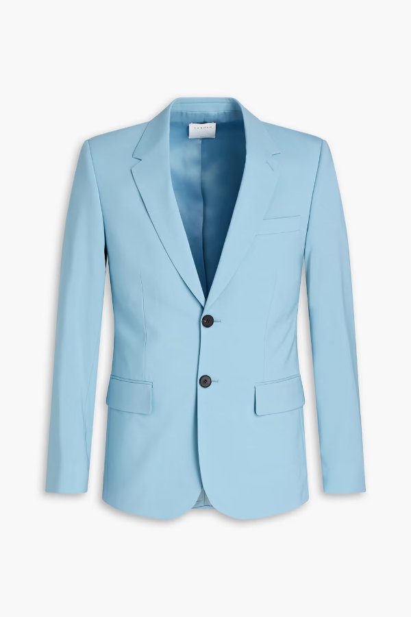 Stretch-wool crepe suit jacket