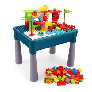INKPOT 儿童5合1游戏桌，可玩积木玩沙玩水