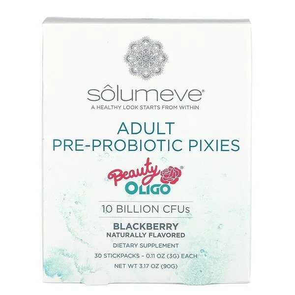 Solumeve 成人益生菌 黑莓味 100 亿个 CFU 30包
