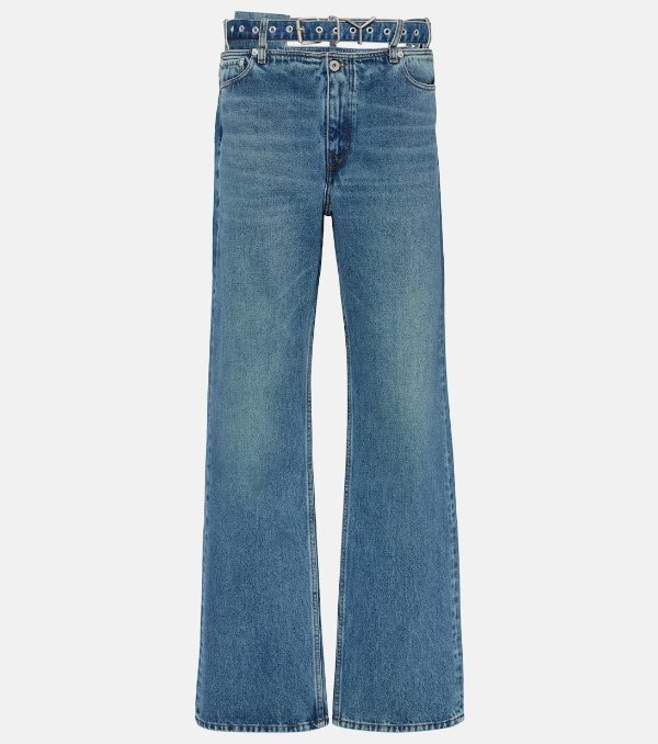 Wide Leg Jeans in Blue - Y Project | Mytheresa