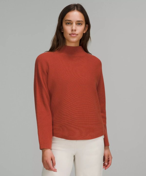 Boxy Cotton-Blend Sweater | Women's Hoodies & Sweatshirts | lululemon